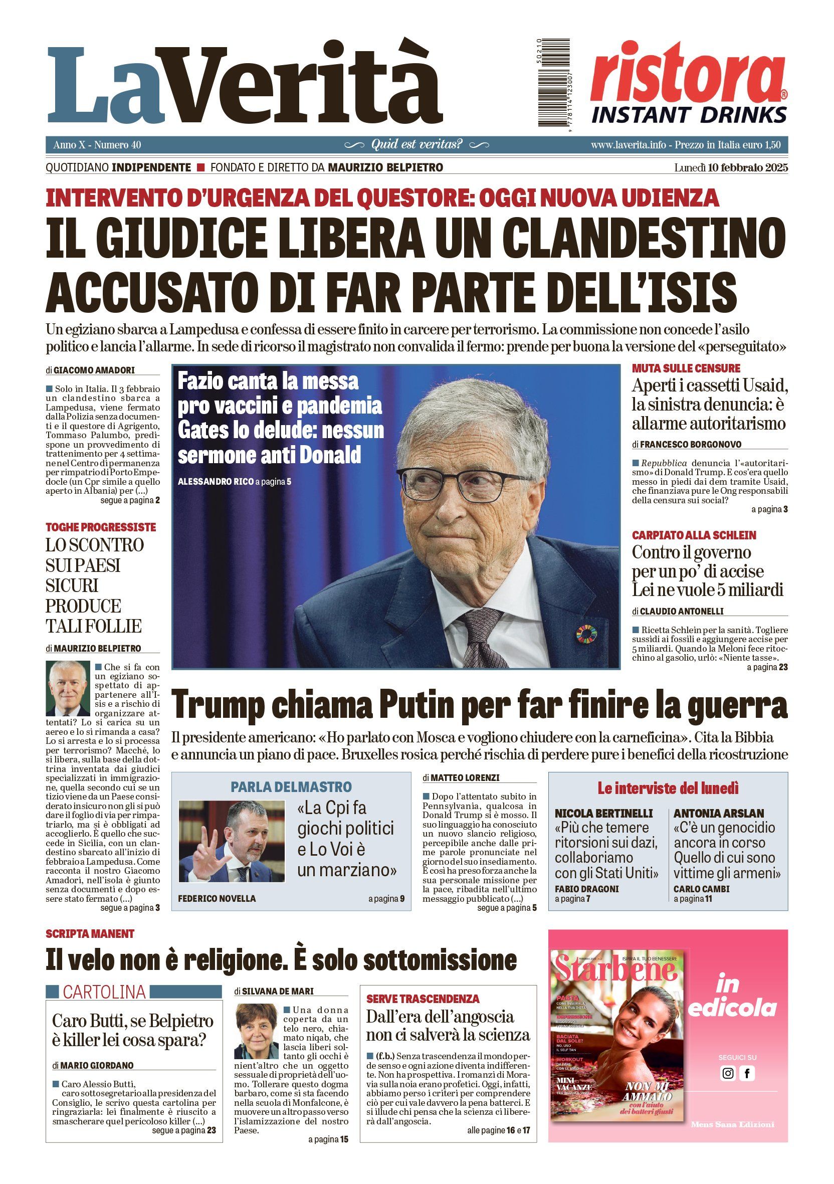 Oggi in edicola