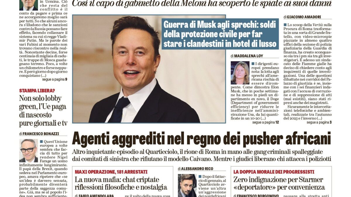 Oggi in edicola