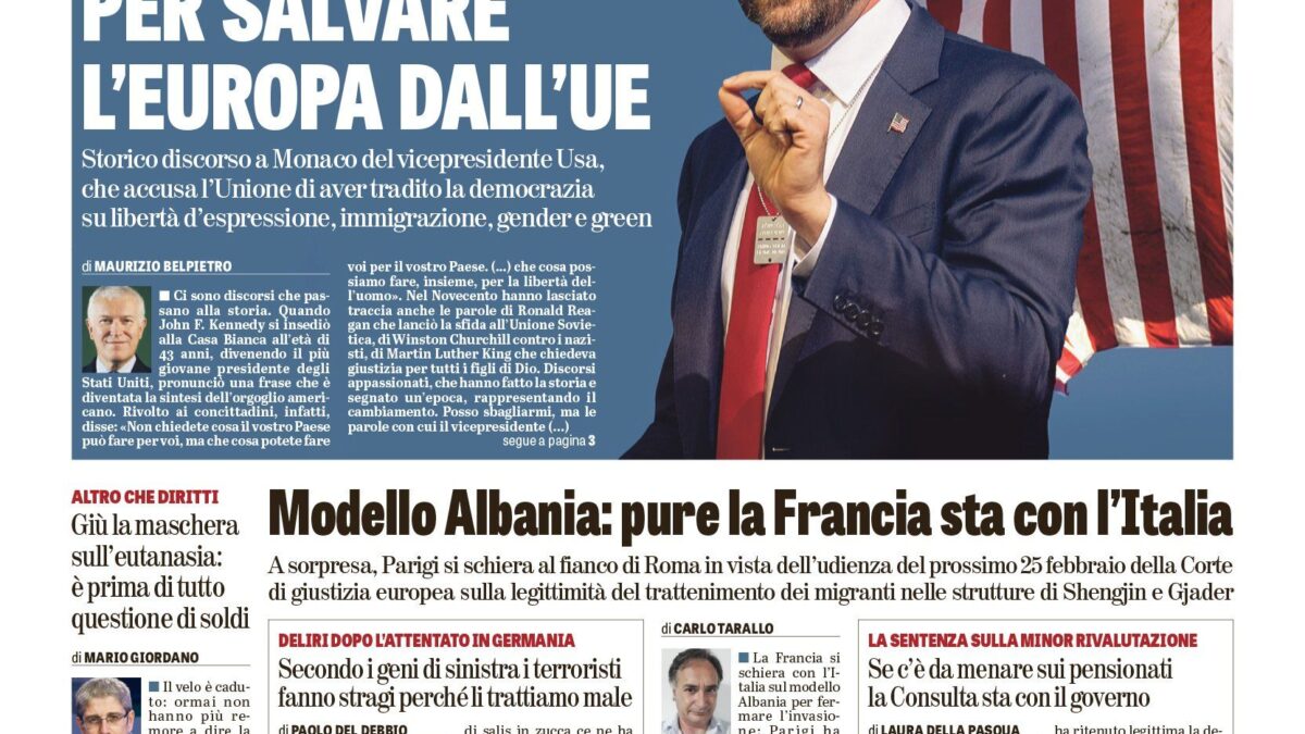 Oggi in edicola