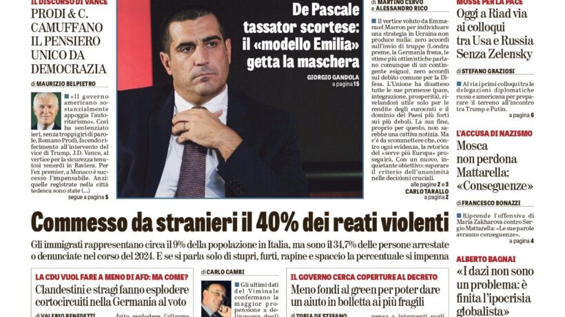Oggi in edicola