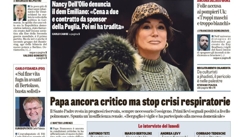 Oggi in edicola