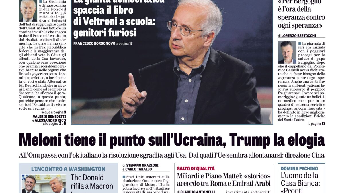 Oggi in edicola