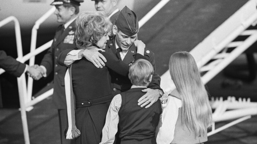 Il ritorno di un prigioniero dal Vietnam (Getty Images)