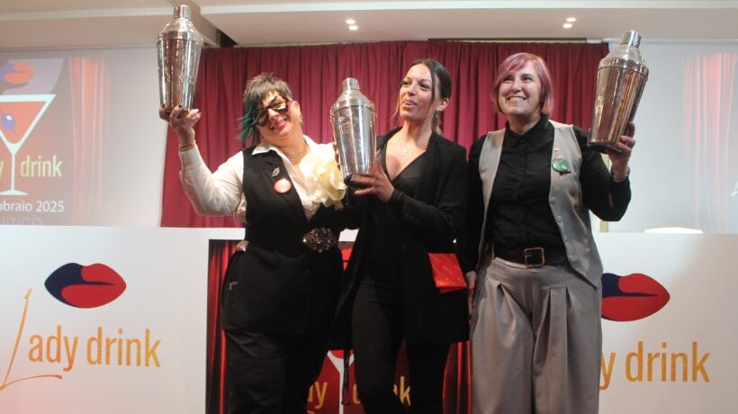 Sul palco di Lady Drink il bancone del bar si tinge di rosa. Nominate le tre vincitrici dell’edizione 2025