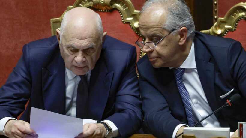 Nordio e Piantedosi in Parlamento «Dalla Cpi un immenso pasticcio»