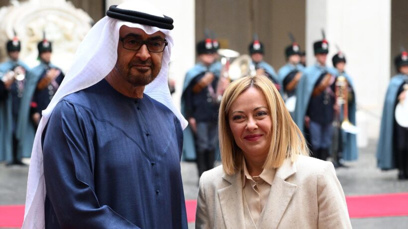 Accordo «storico» con gli Emirati: 40 miliardi e impulso al Piano Mattei