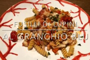 Cuciniamo insieme: fusilli ai lupini con il granchio blu