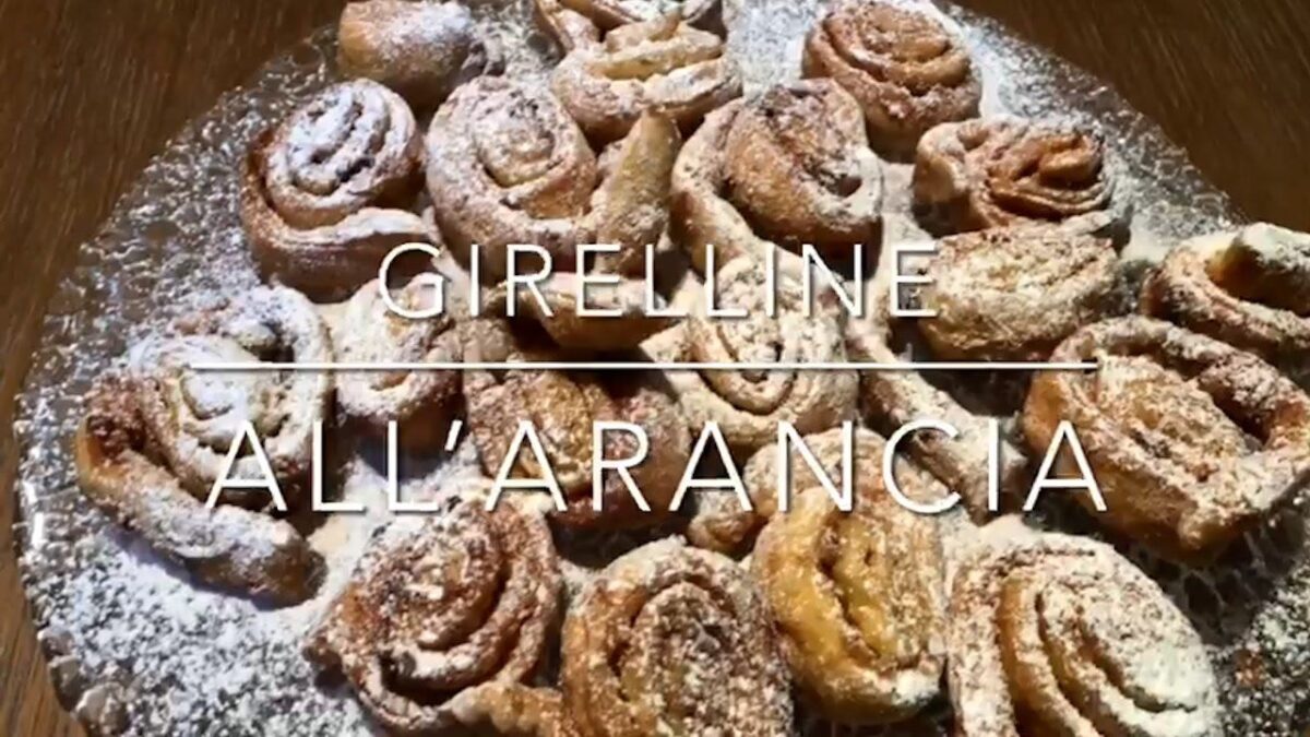 Cuciniamo insieme: girelline all’arancia