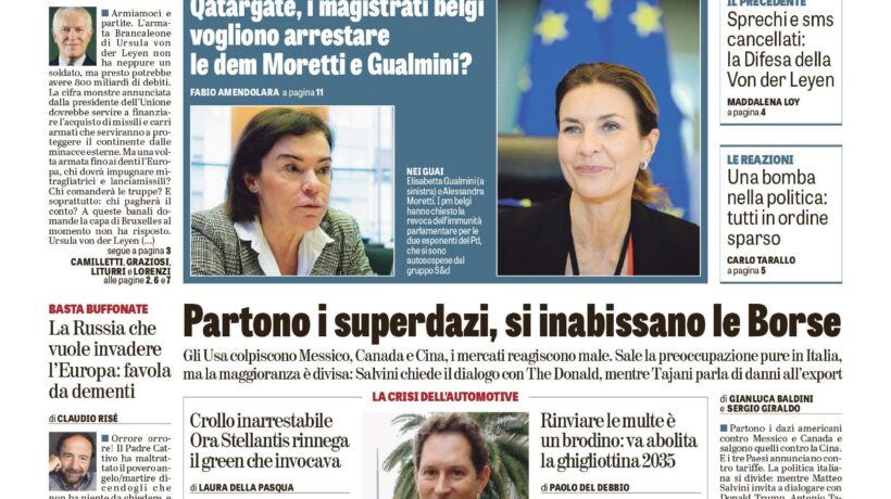Oggi in edicola
