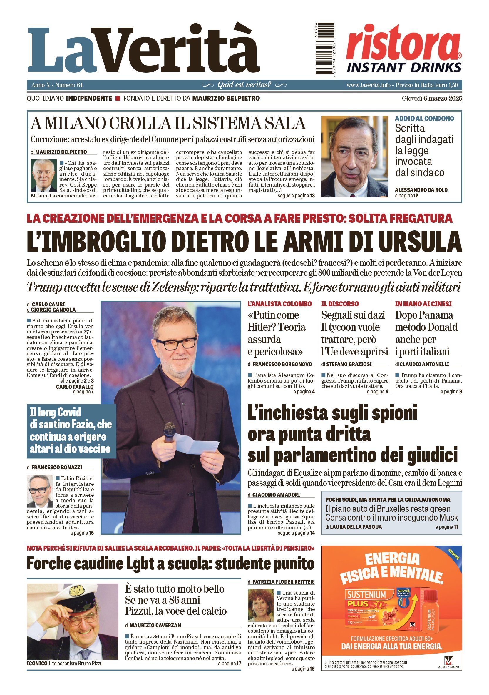 Oggi in edicola