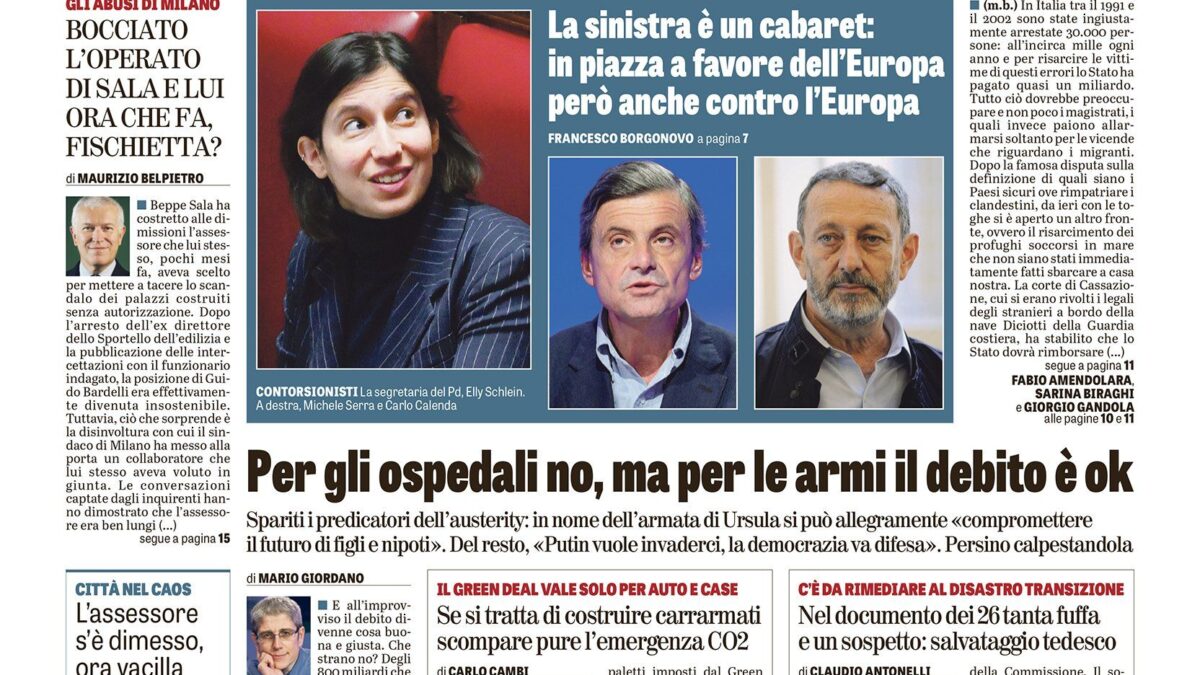 Oggi in edicola