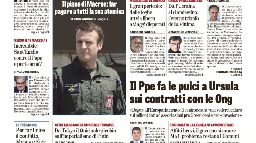 Oggi in edicola