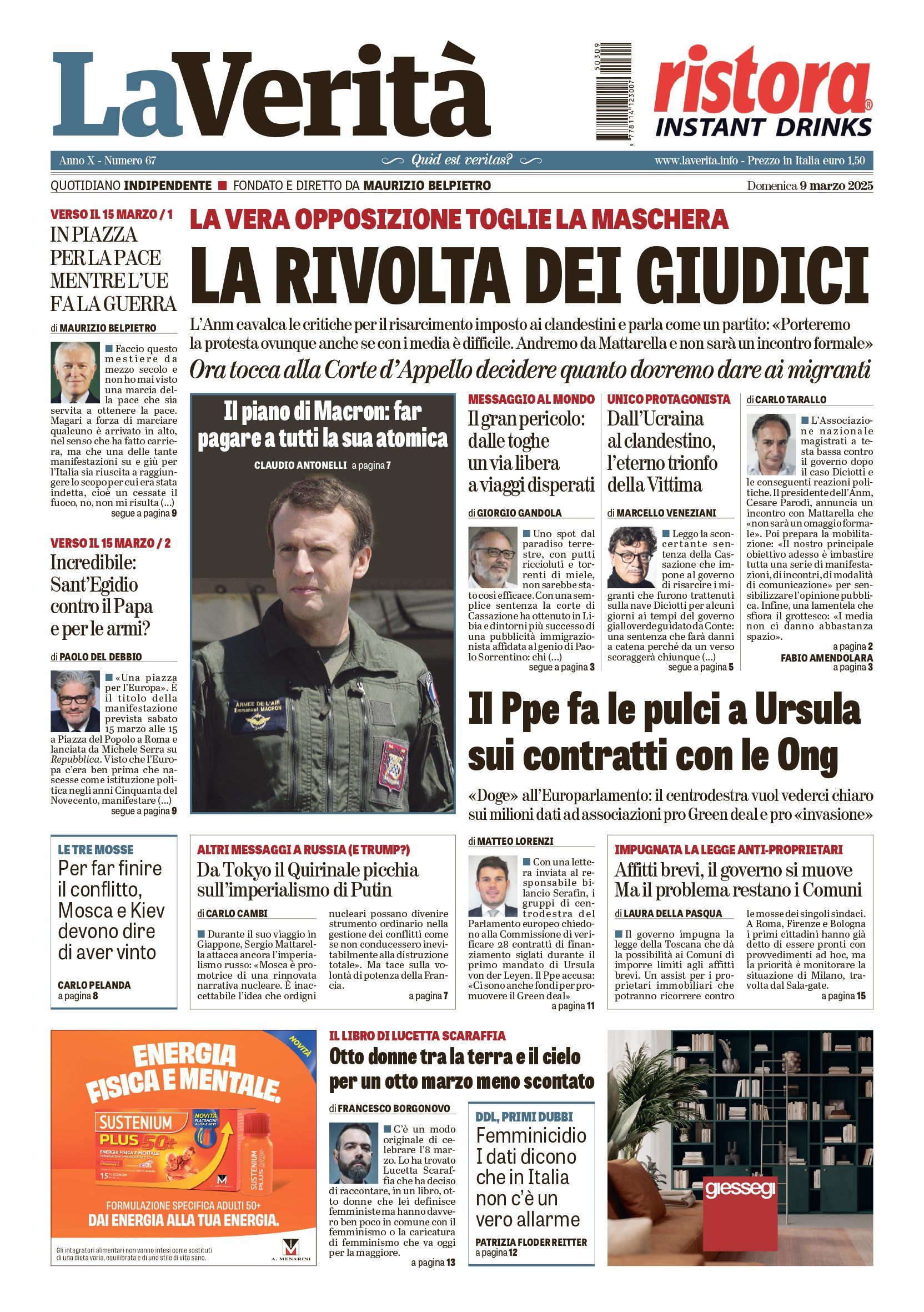 Oggi in edicola