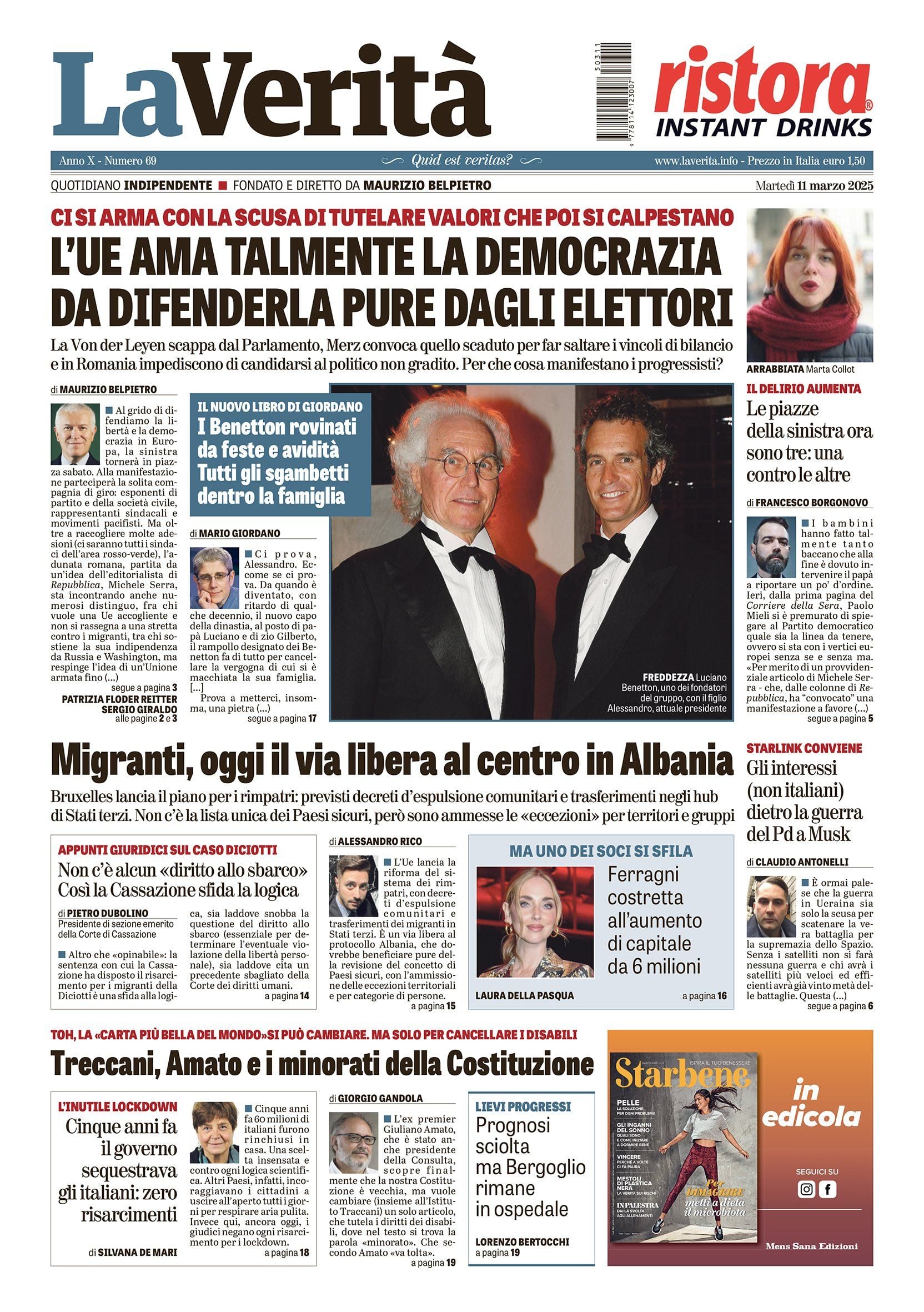 Oggi in edicola