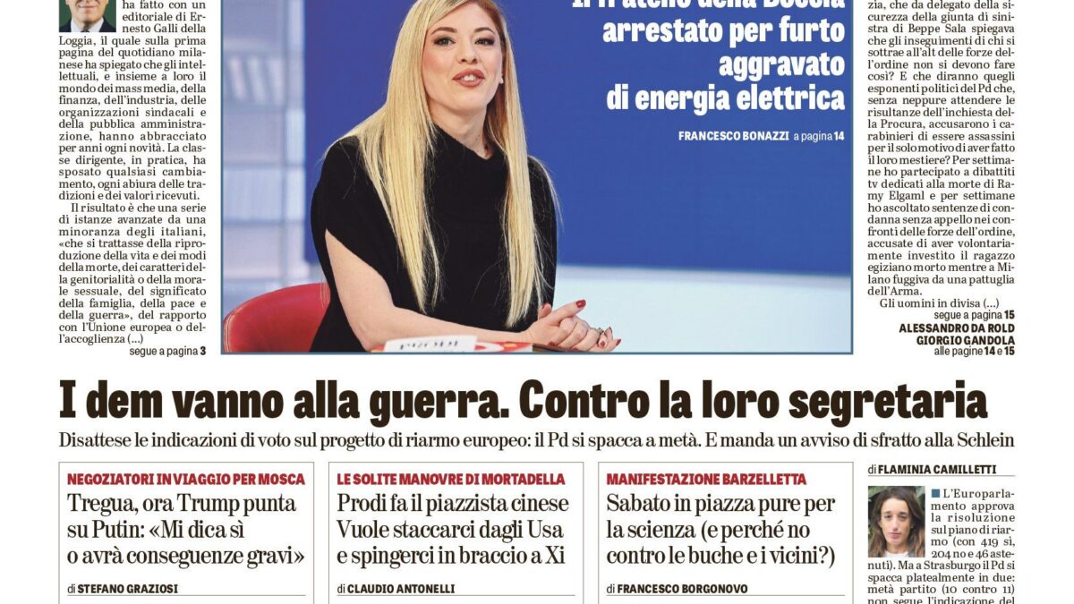 Oggi in edicola