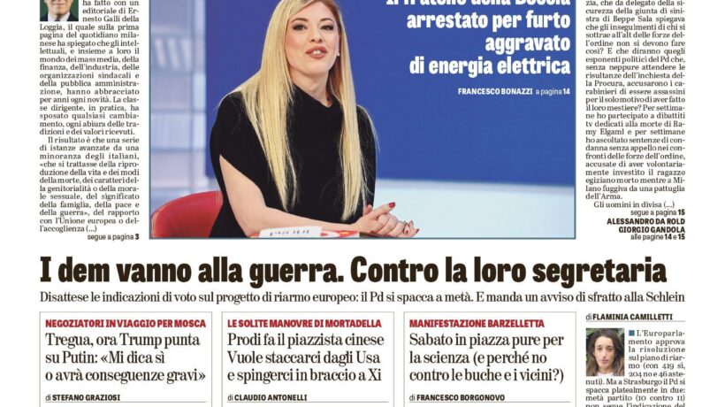 Oggi in edicola