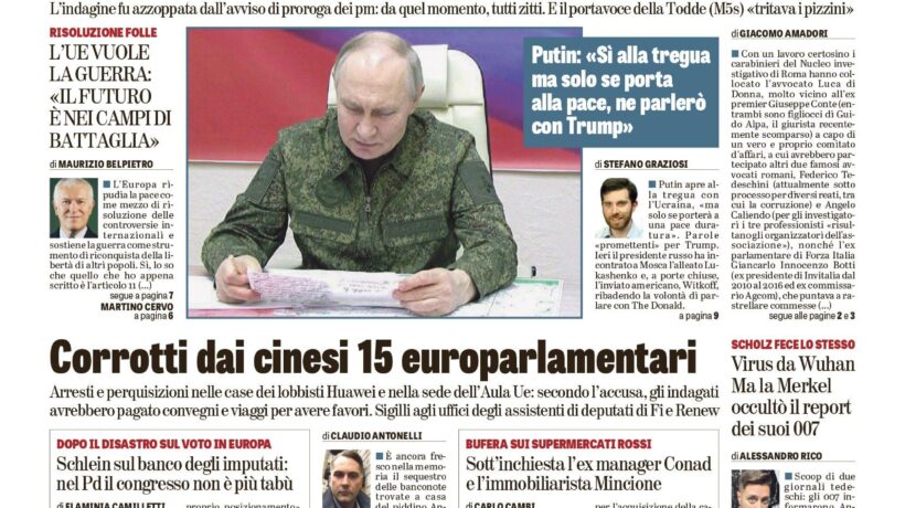 Oggi in edicola