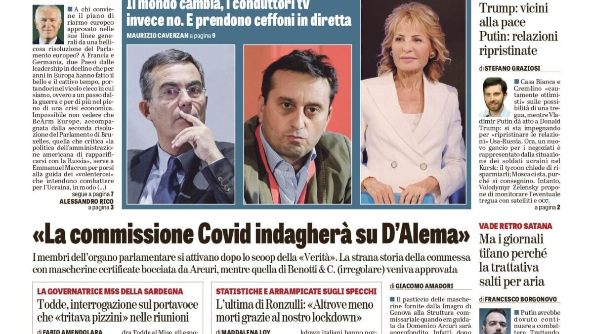 Oggi in edicola
