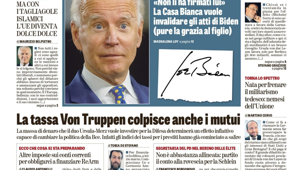 Oggi in edicola