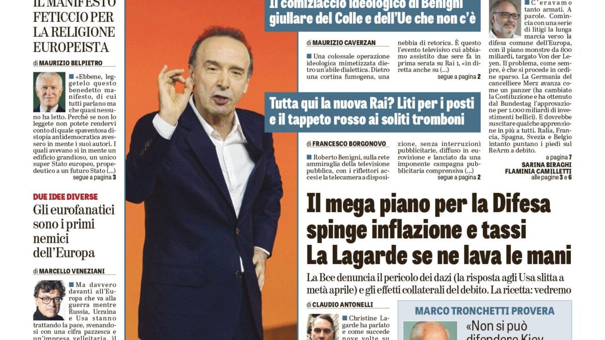 Oggi in edicola