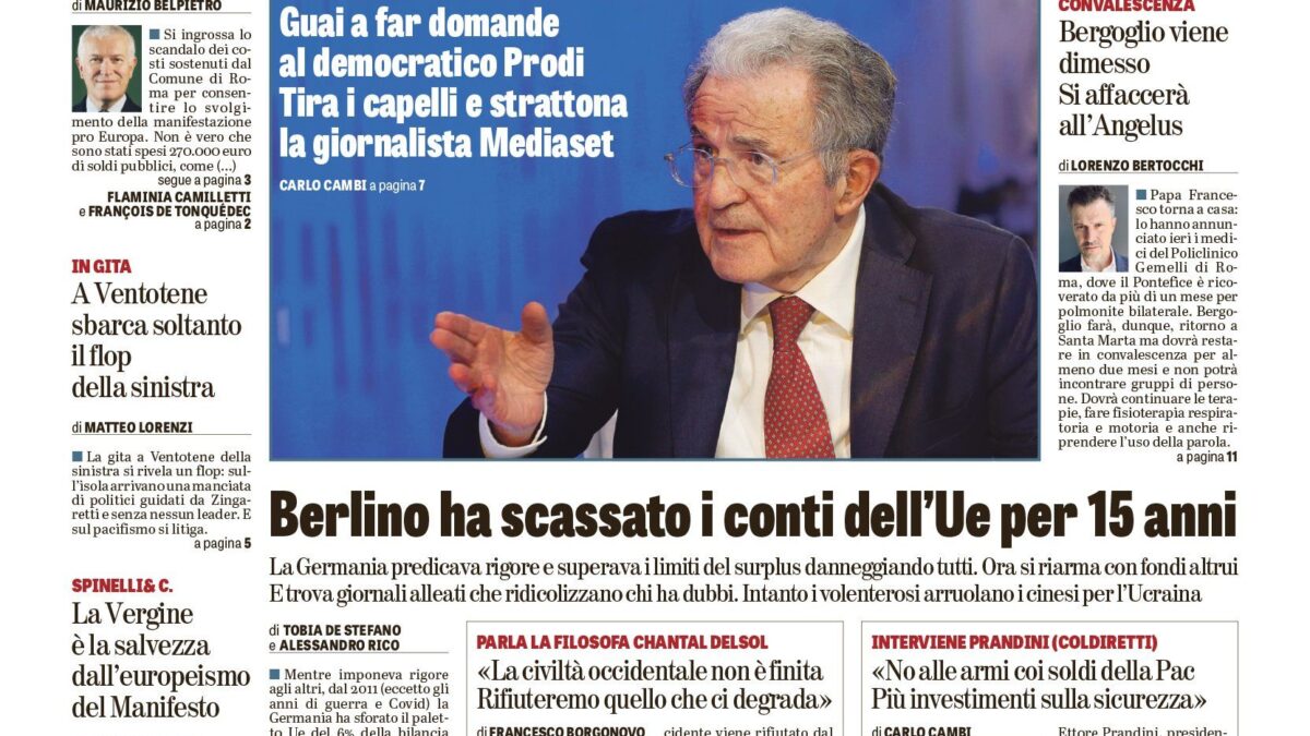 Oggi in edicola