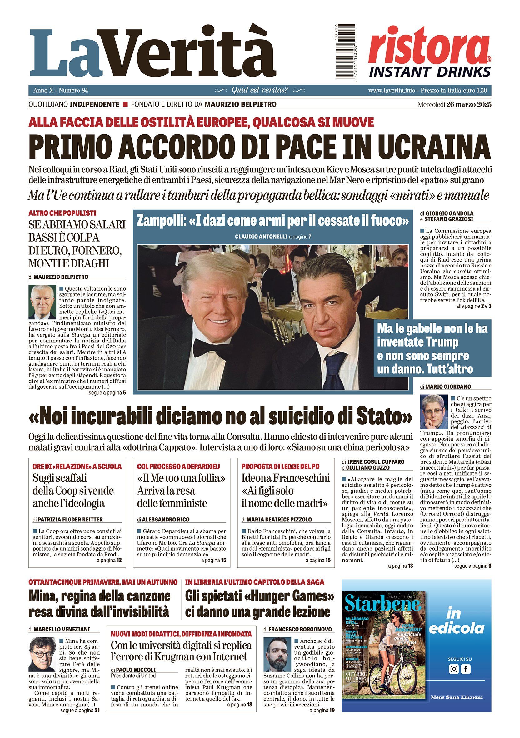 Oggi in edicola