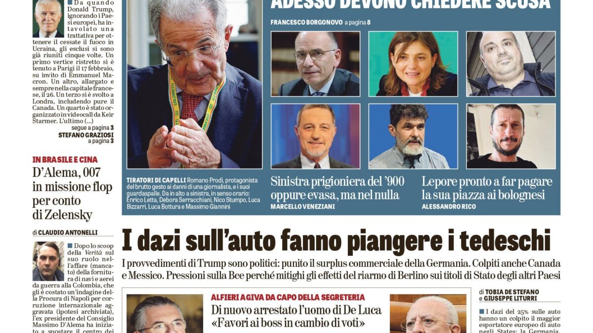 Oggi in edicola