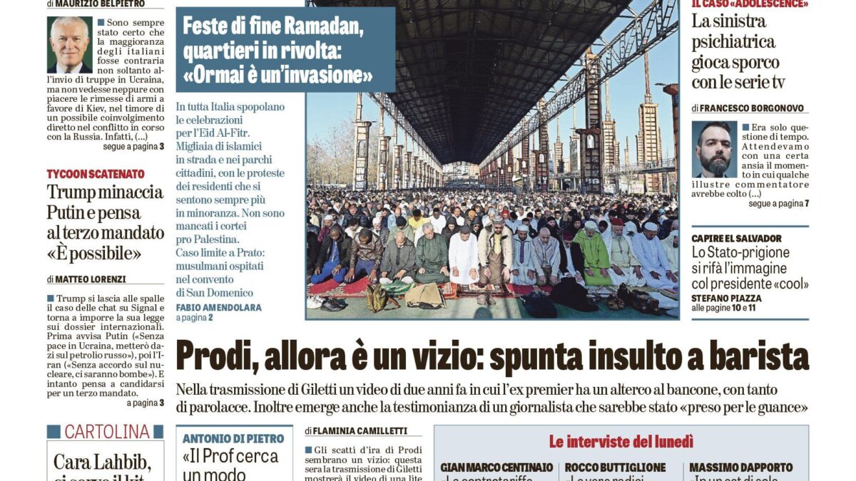 Oggi in edicola