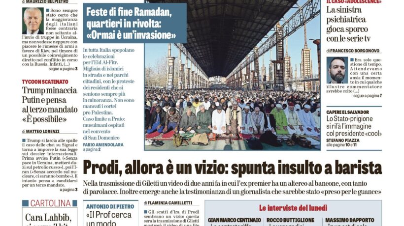 Oggi in edicola