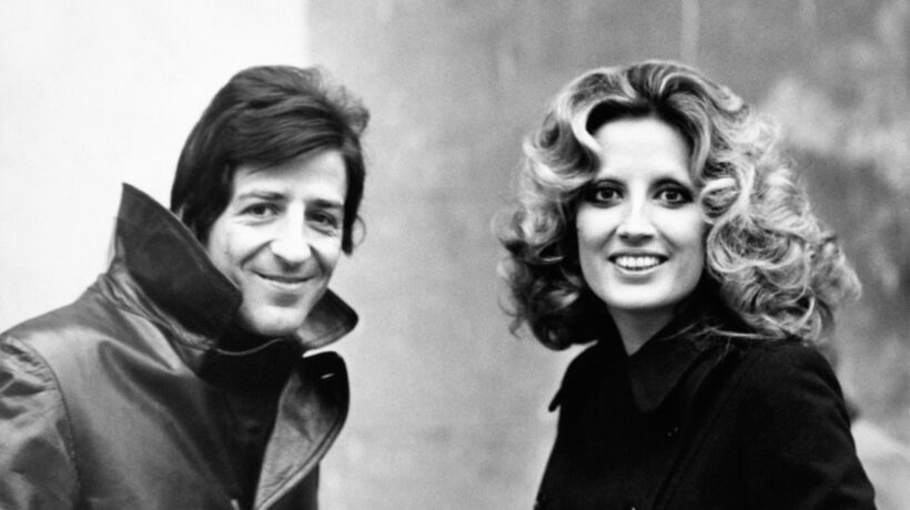 Con Giorgio Gaber a Milano nei primi anni '70 (Getty Images)
