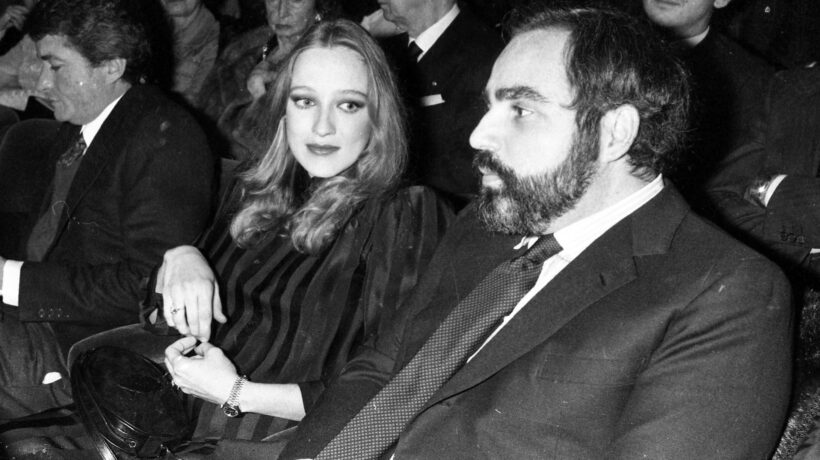 Con il marito Angelo Rizzoli (Ansa)