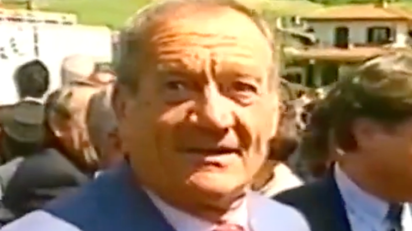 L'ingegner Carlo Lavezzari, padre della Lawil «Varzina» nel 1994