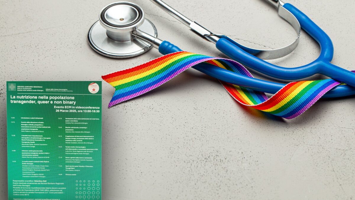 Bologna, al via un progetto nutrizionale dedicato solo alla popolazione Lgbtq