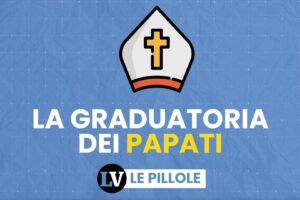 La graduatoria dei papati