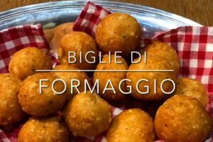 Cuciniamo insieme: biglie di formaggio
