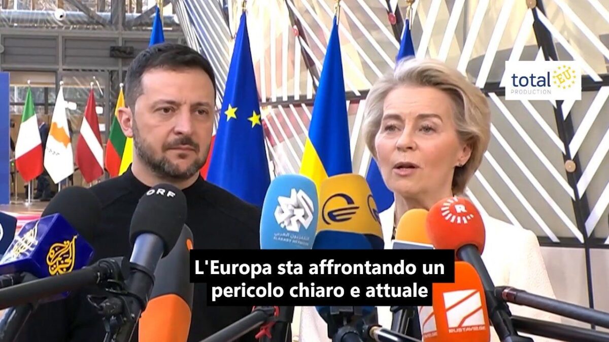 Von der Leyen: «L’Ue e l’Ucraina entrambe davanti a una svolta, serve una pace duratura»