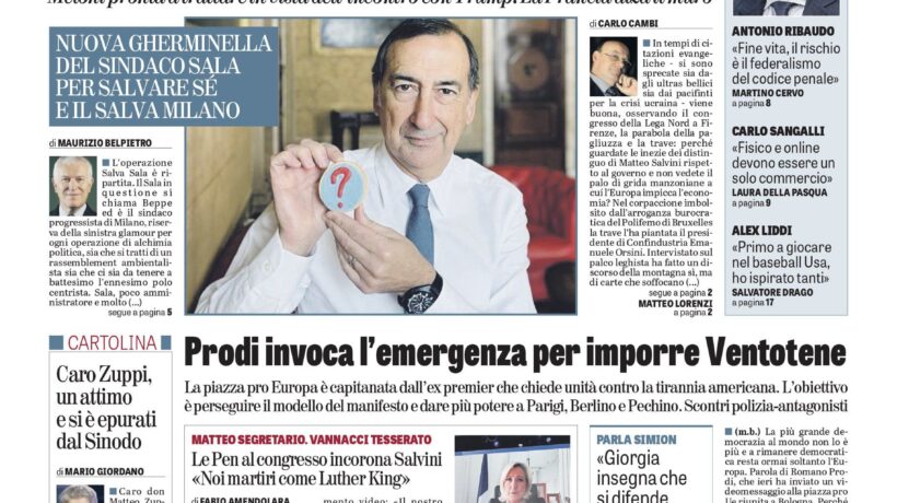 Oggi in edicola