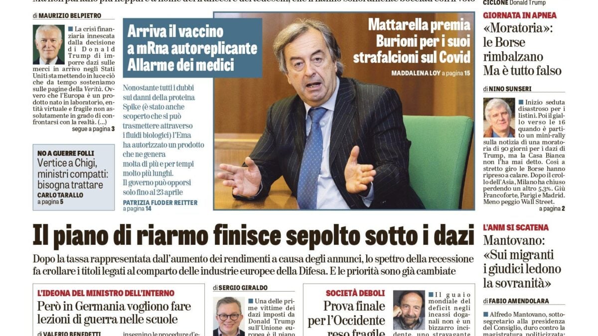 Oggi in edicola