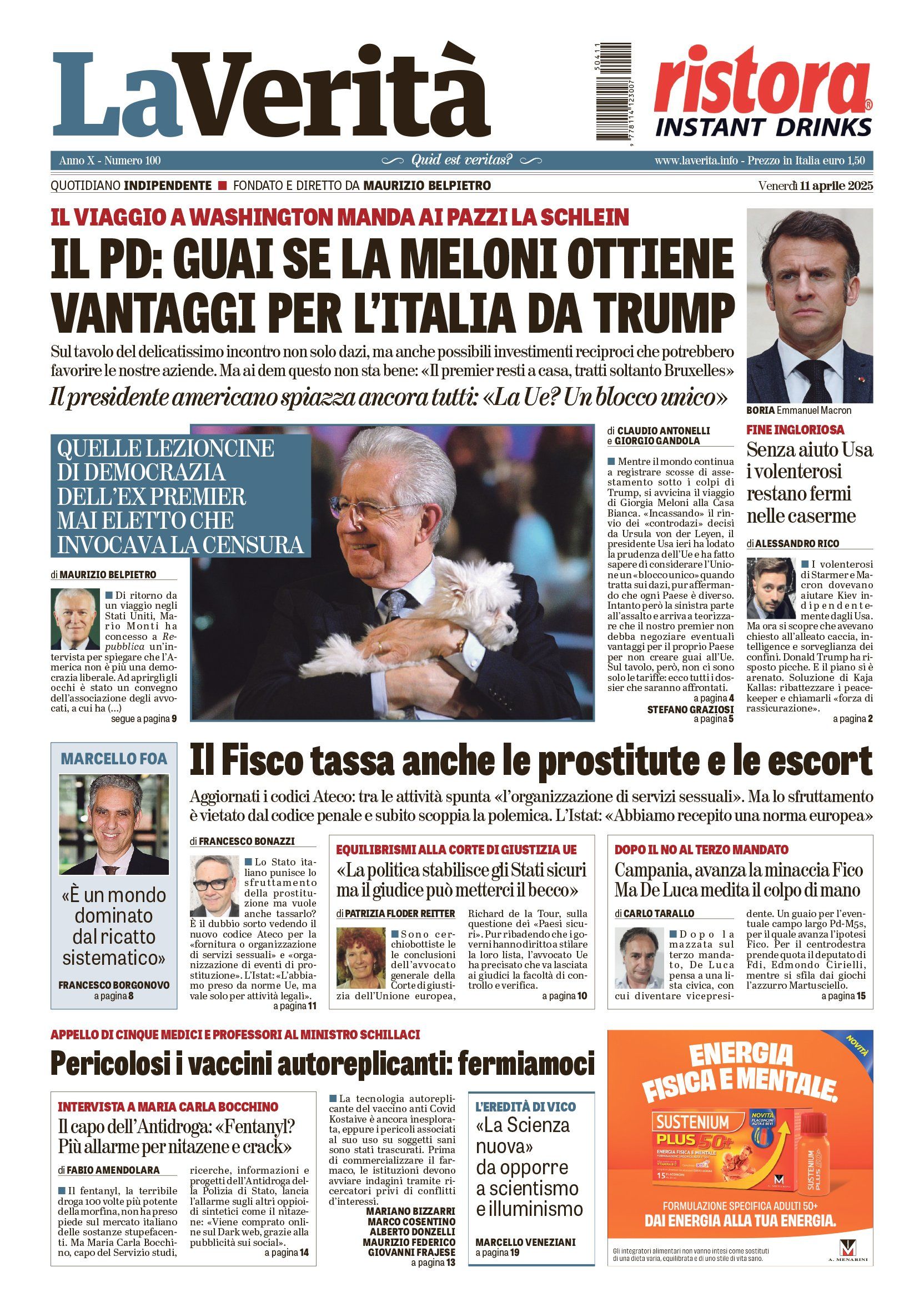 Oggi in edicola