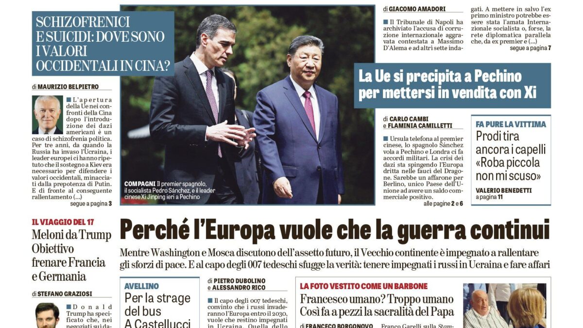 Oggi in edicola