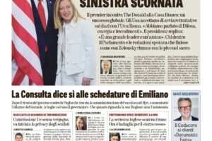 Oggi in edicola