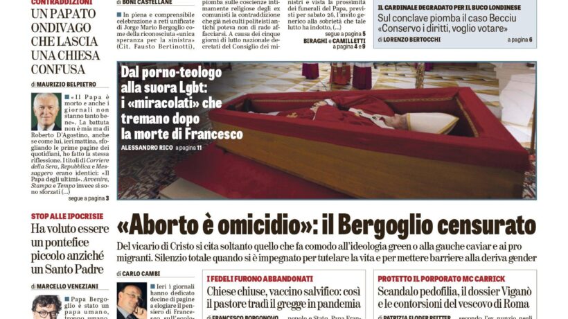 Oggi in edicola