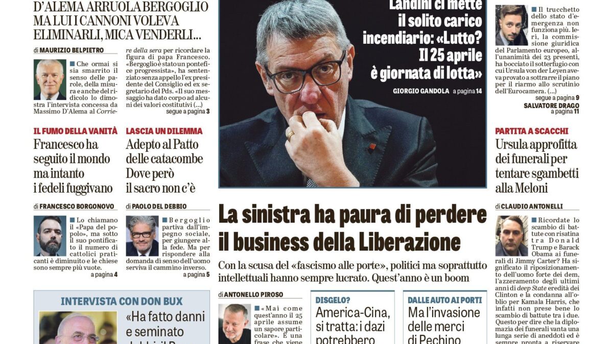 Oggi in edicola