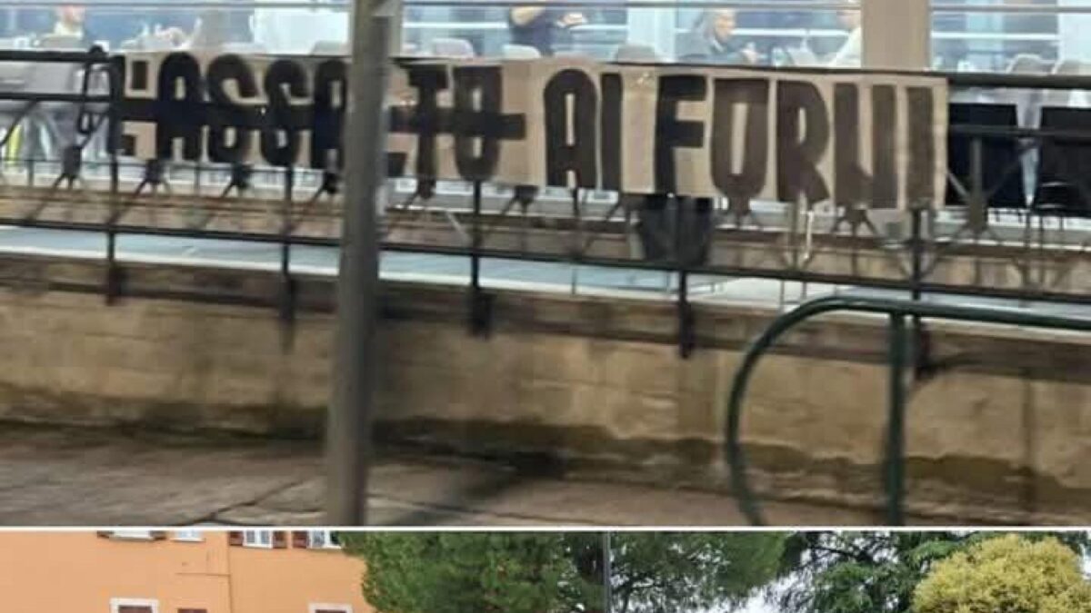 Ad Ascoli ora è guerra di striscioni