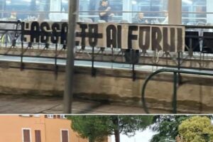 Ad Ascoli ora è guerra di striscioni