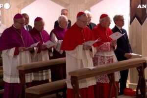 Il corpo di Papa Francesco in Santa Marta
