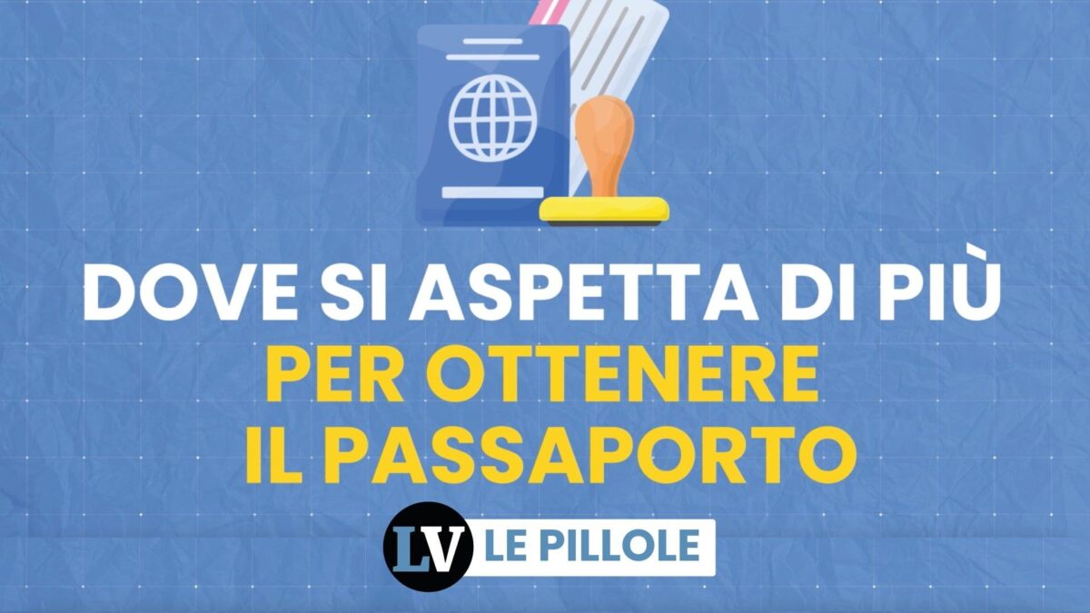 Dove si aspetta di più per ottenere il passaporto