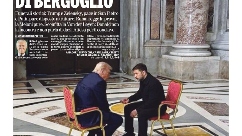 Oggi in edicola