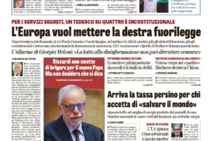 Oggi in edicola