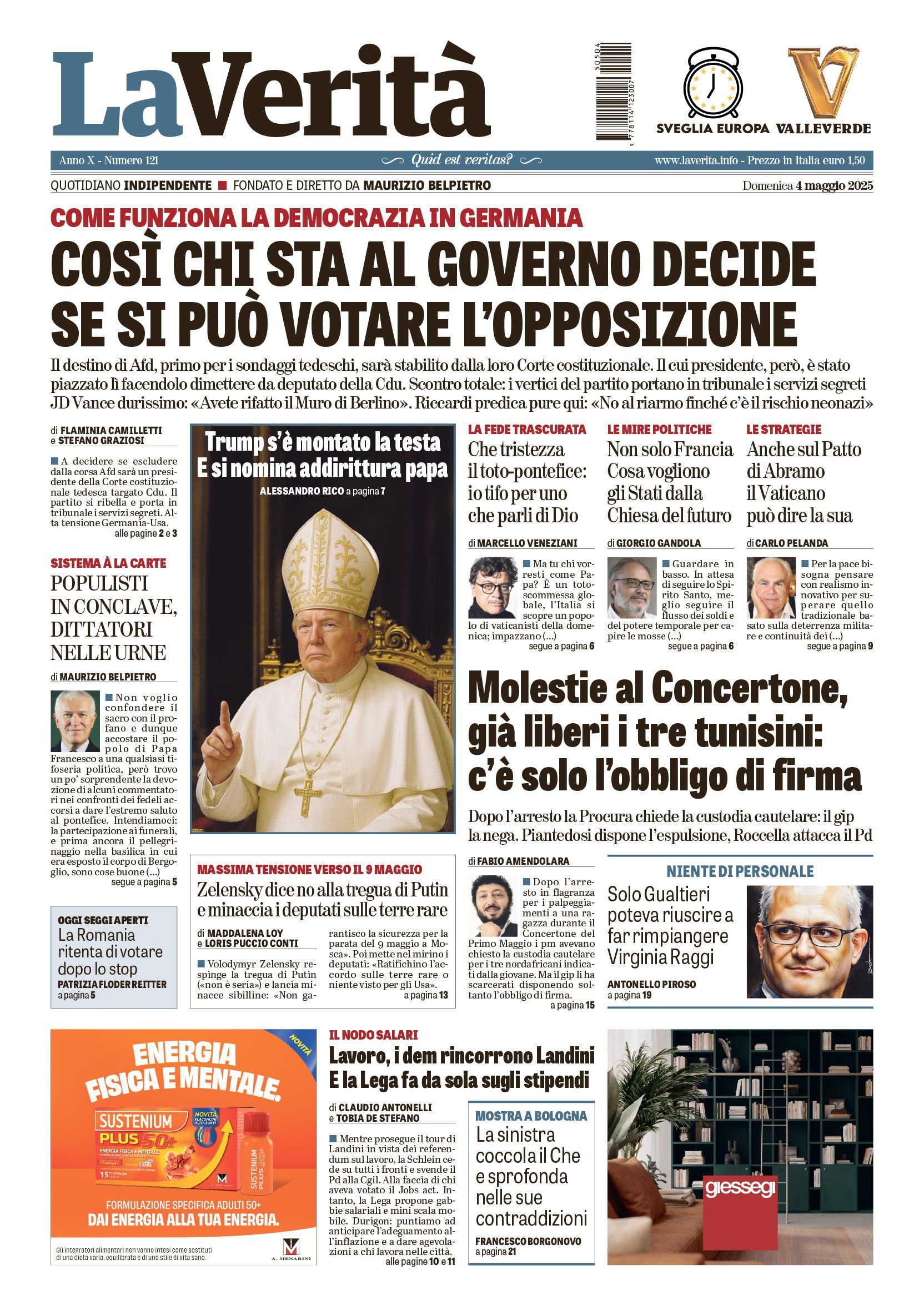 Oggi in edicola